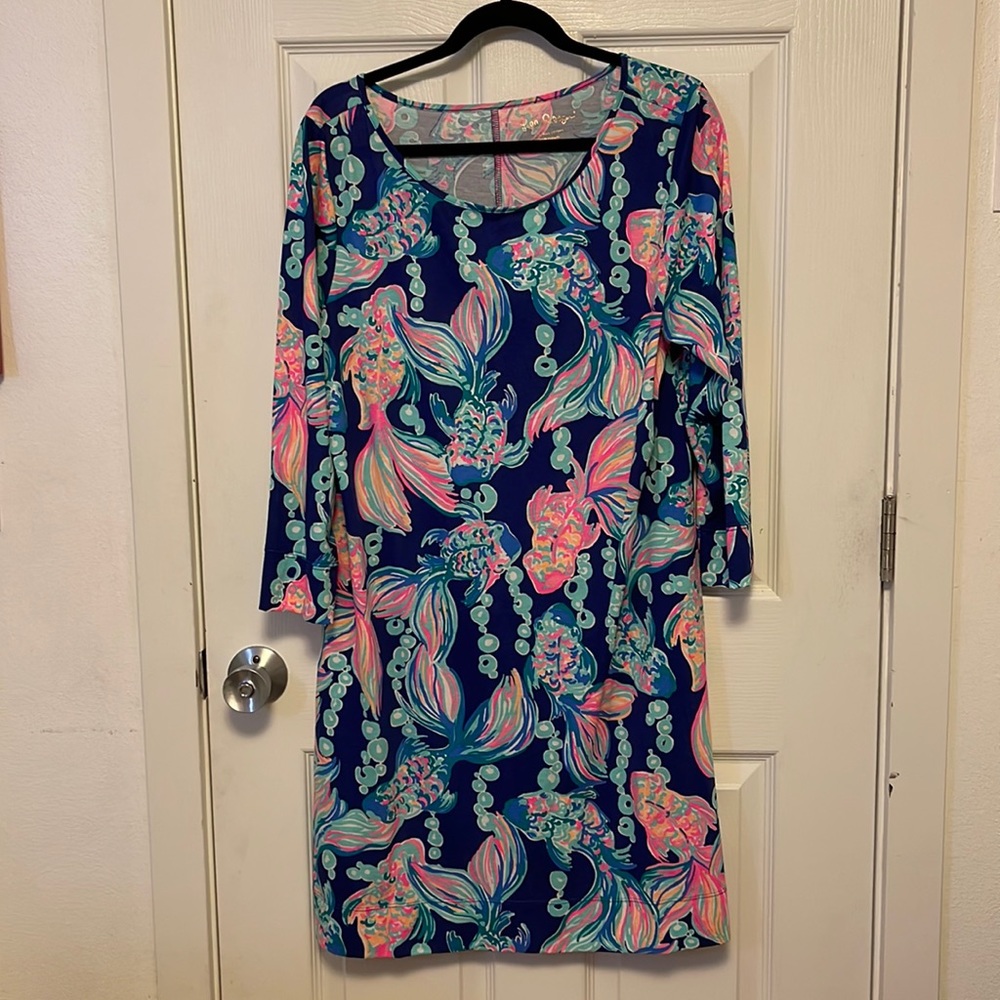 EUC Lilly Pulitzer Going Coastal Marlowe Dress